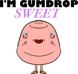 I'm Gumdrop Sweet Pink T-shirt Magnet