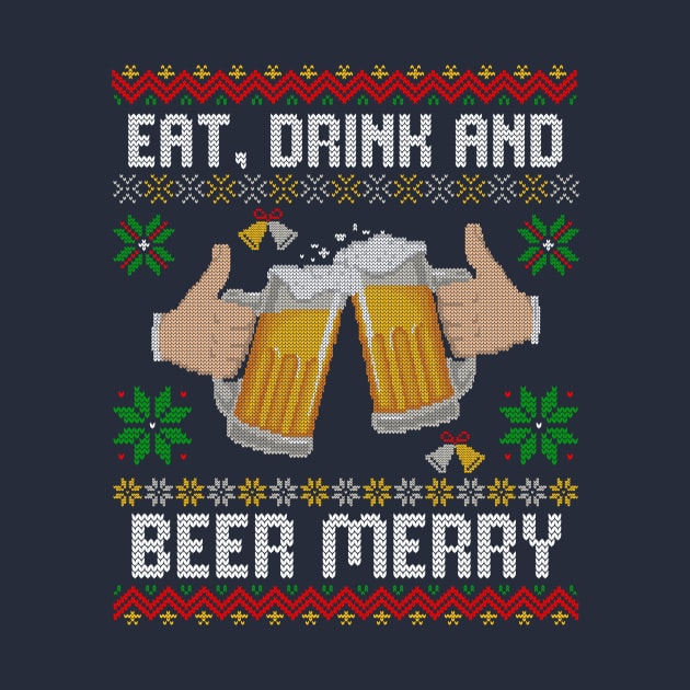 Eat, Drink and Beer Merry by NMdesign