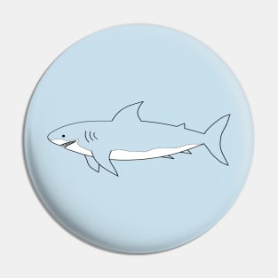 SHARK Lovers Shark Attack Pin