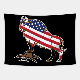 Bison: national mammal.. Tapestry