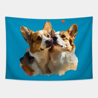 corgis Tapestry