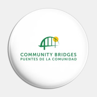 Community Bridges Large Logo Pin