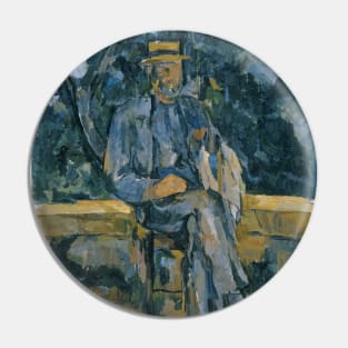 Portrait of Peasant by Paul Cezanne Pin