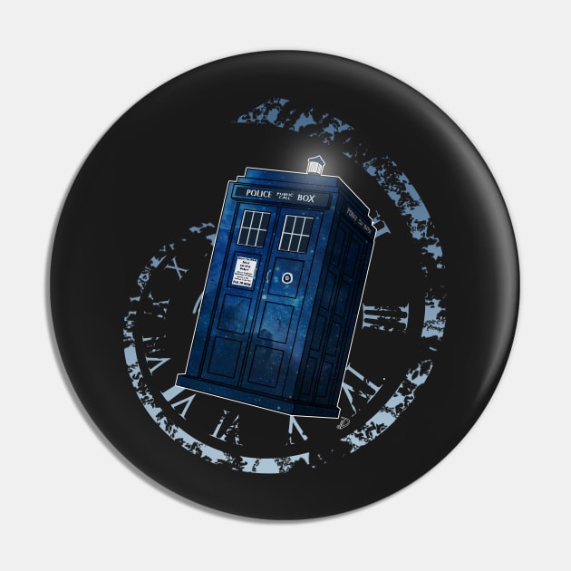The Tardis Pin by Domadraghi
