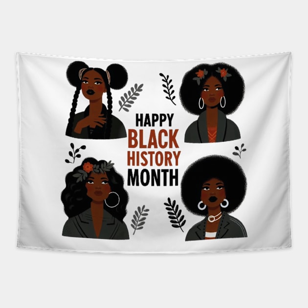 Black History Month Tapestry by mouhamed22