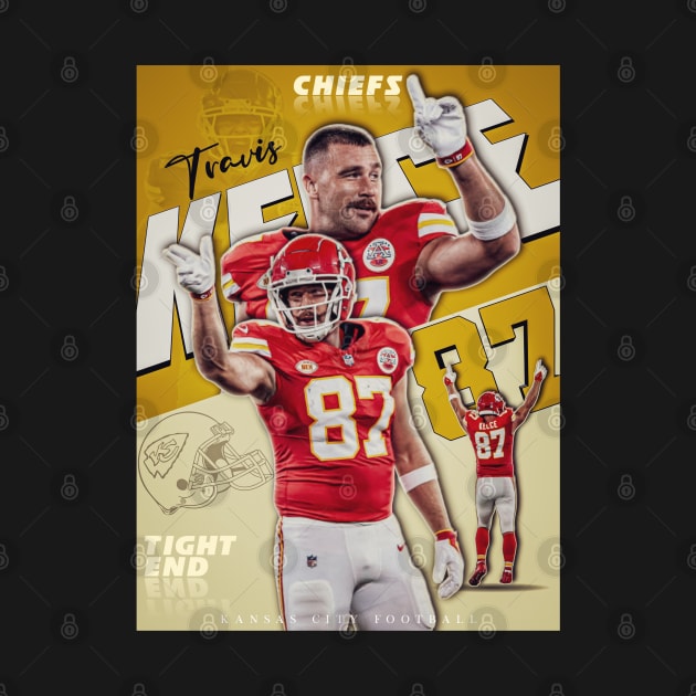 Travis Kelce 87 by NFLapparel