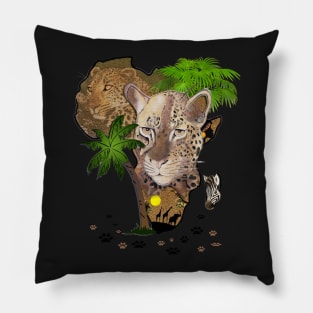 African Wildlife Pillow