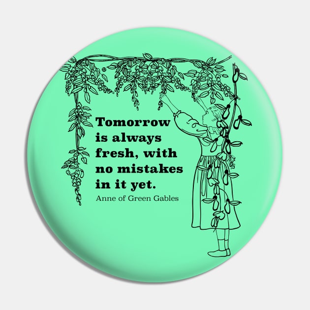 Mistakes - Anne of Green Gables Pin by RG Standard