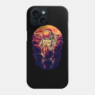 Astronaut Thanks Giving T0 Alien Phone Case