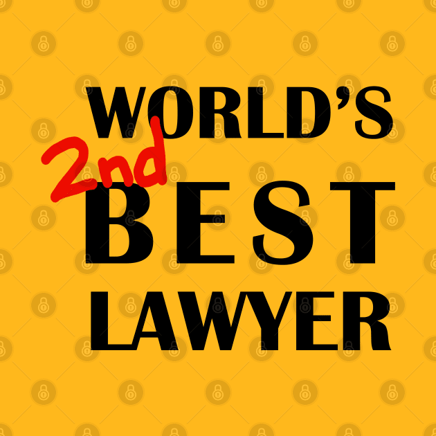 World's 2nd Best Lawyer by wookiemike