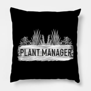 Plant Manager Pillow