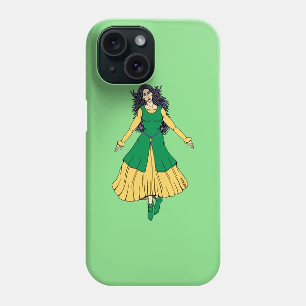 Fairy Mistress Leanan Sidhe Phone Case by AzureLionProductions