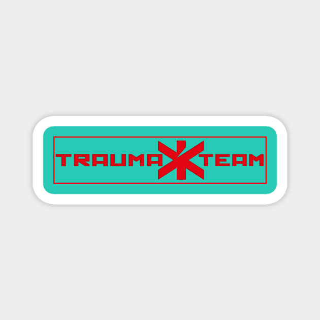 Trauma Team Cyberpunk Magnet by FortheMAKARON