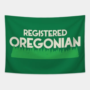 Registred Oregonian // Oregon Pride Design Tapestry