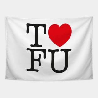 Tofu is love Tapestry