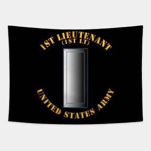 Army - 1st Lientenant Rank - 1LT w Txt Tapestry