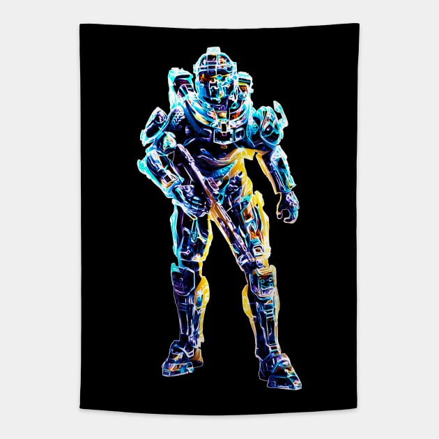 Soul of halo Tapestry by San Creative