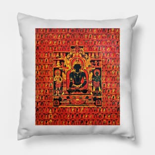 Akshobya Buddha Tibetan Buddhist Thangka Art Pillow