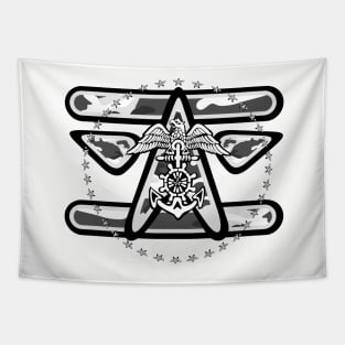 Navy - Eagle Star Tapestry