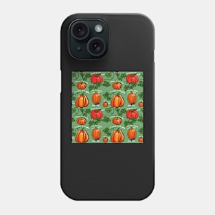 Boys Pumpkins in Sage Phone Case