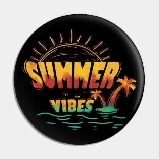 Hello Summer Vibes Pin