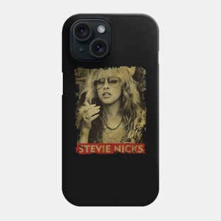 TEXTURE ART- Stevie Nicks - RETRO STYLE 1 Phone Case