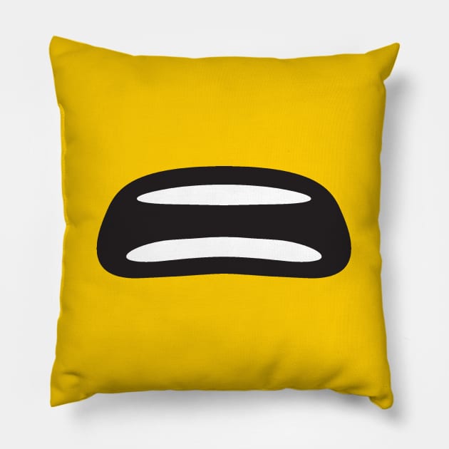 Mini Oh!! Pillow by DCLawrenceUK