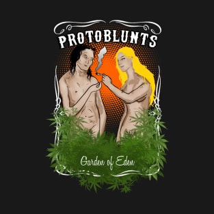 Adam and Eve Marijuana T-Shirt