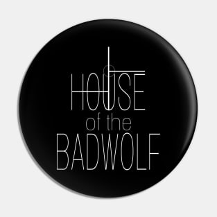 House of the Badwolf Logo Pin