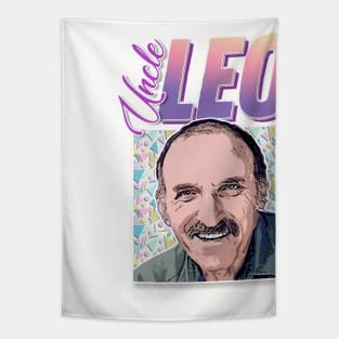 Uncle Leo Len Lesser/Aesthetic Tribute Design Tapestry