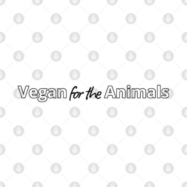 Vegan for the Animals by L'Appel du Vide Designs by Danielle Canonico