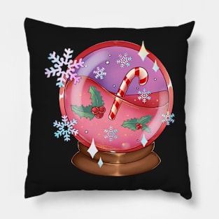 Christmas snow ball Pillow