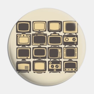 Vintage TV sets Pin