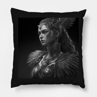 Life in Black and White Aries Pillow