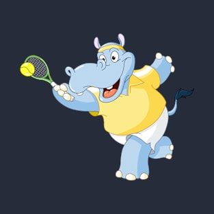 Tennis Hippo T-Shirt