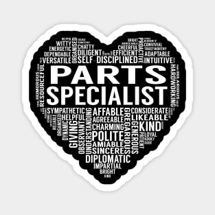 Parts Specialist Heart Magnet