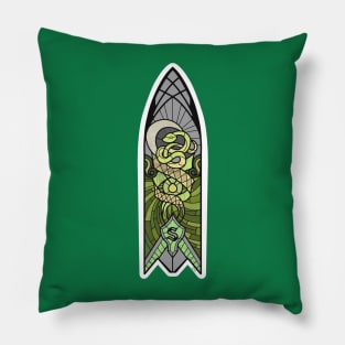 Ambitious and clever snake ~ Wizard school Pillow