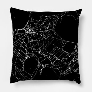 Goth SpiderWeb Pillow