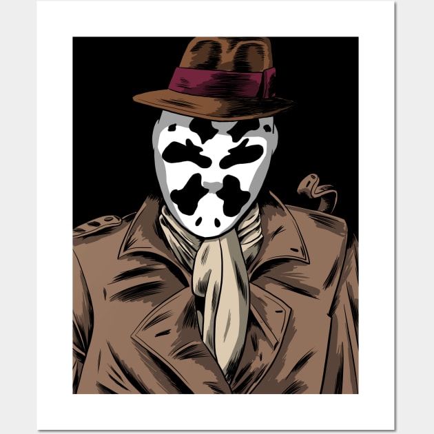 Watchmen Rorschach Comic Book Antihero Art Print Decor - POSTER 20x30