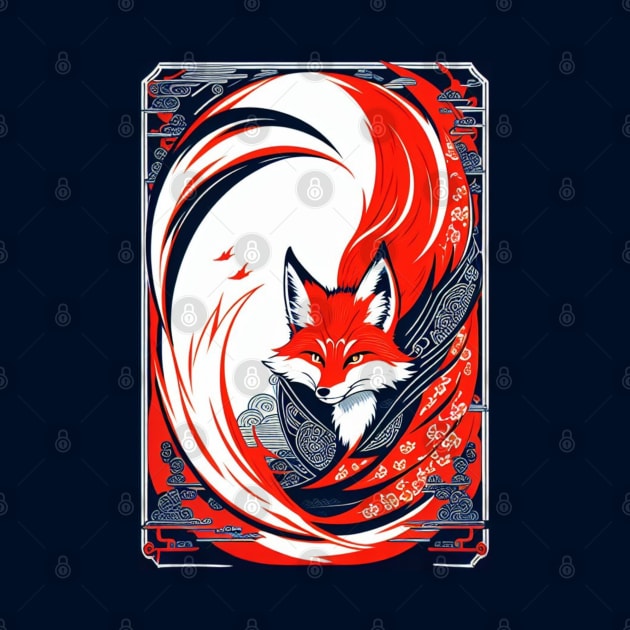 Yokai Fox Spirit by Irayami