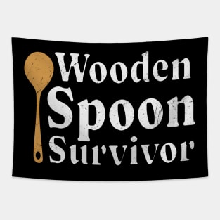 Wooden Spoon Survivor Vintage Tapestry