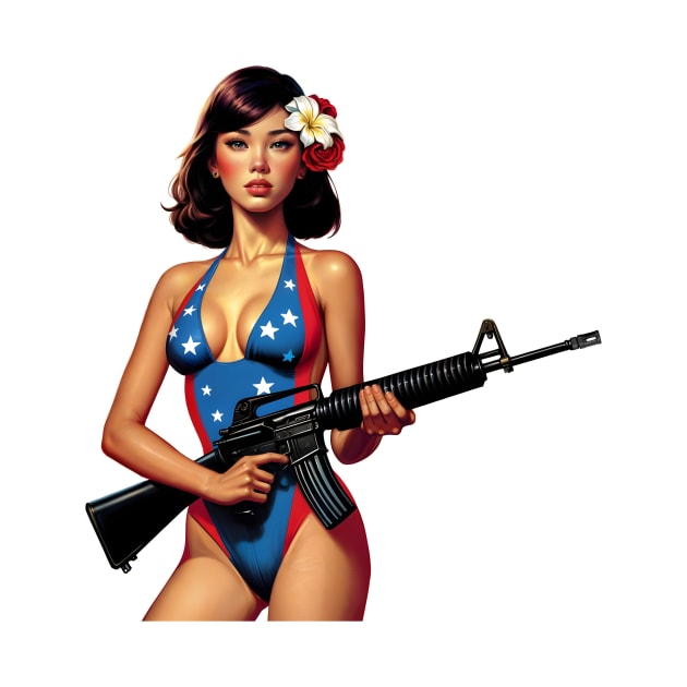 Pinup Girl by Rawlifegraphic