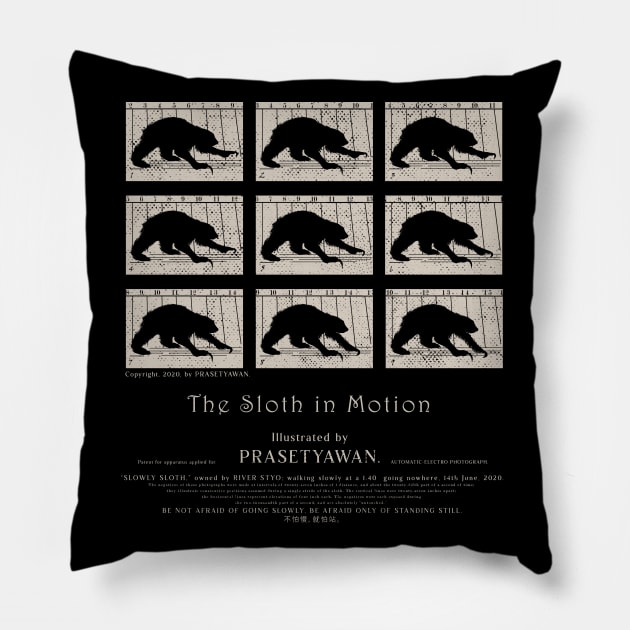 Sloth Motion Pillow by kookylove