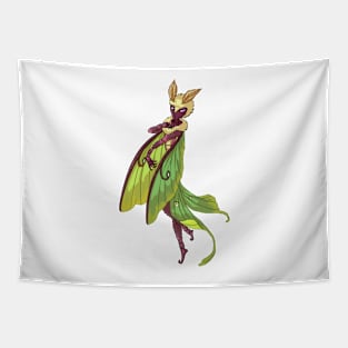 Luna Moth Girl MONSTER GIRLS Series I Tapestry