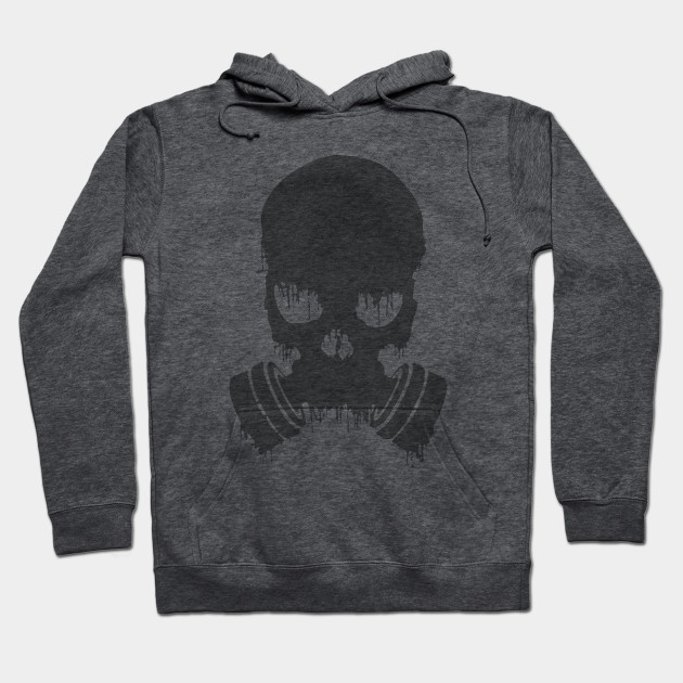 black skull hoodie