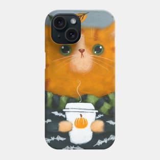 Pumpkin Spice Kitty Phone Case