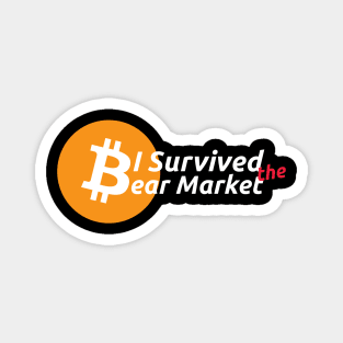 I Survived The Bear Market! Magnet