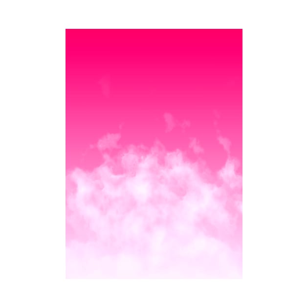 Pink Sky Soft Cloud by AKdesign