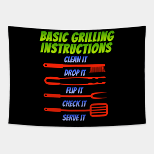 Basic Grilling Instructions Tapestry