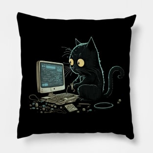 Fluffy Programmer Pillow